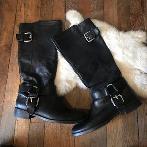 NINE WEST Black Trinity Riding Boot